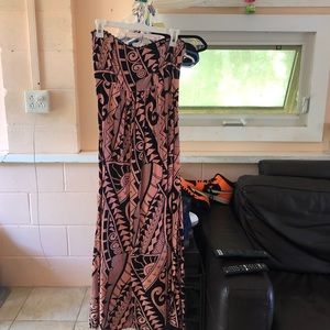 Missing Polynesia Strapless Dress